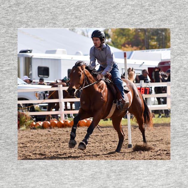 Barrel racing by theartsyeq